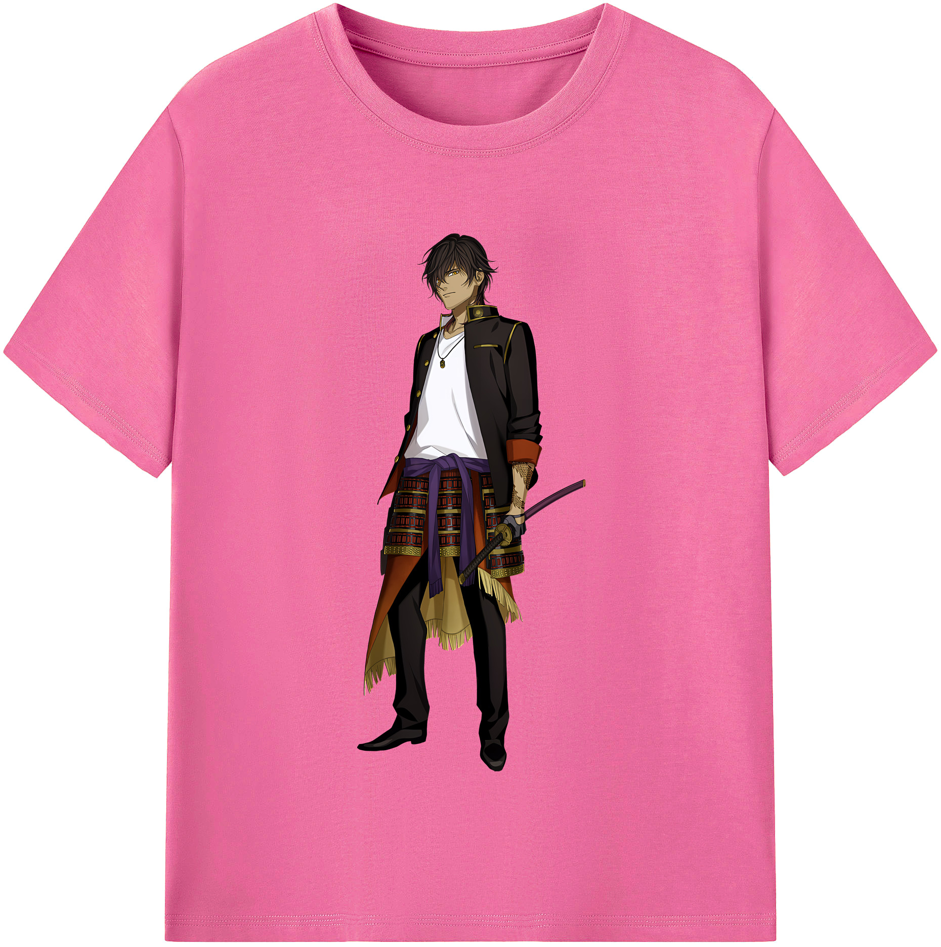 （画像用） 刀剣乱舞 Touken Ranbu レディースカジュアルプリントTシャツ（綿100％）